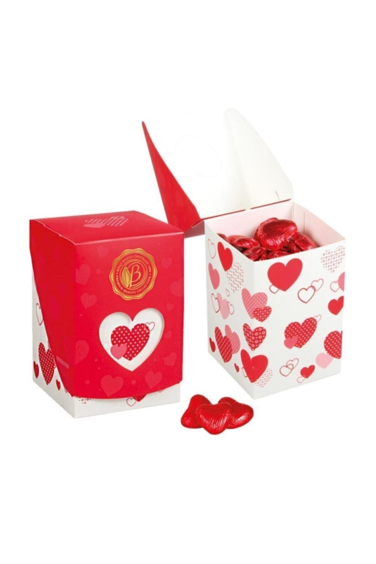Mini Kalp Kutu Çikolata 125 Gr