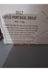 Sütlü Portakal Draje Çikolata 500 gr