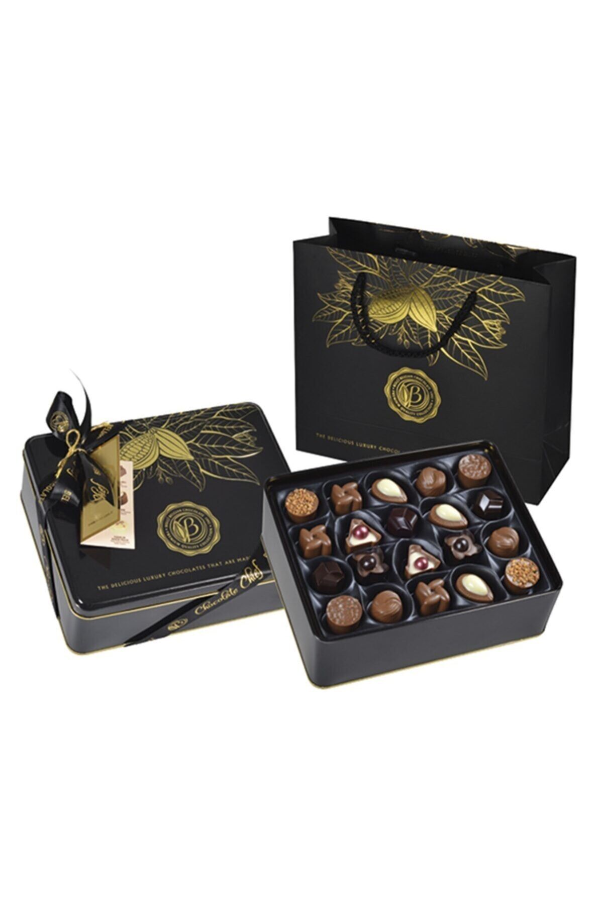 Teneke Kutu Hediye Spesiyal Çikolata 500g