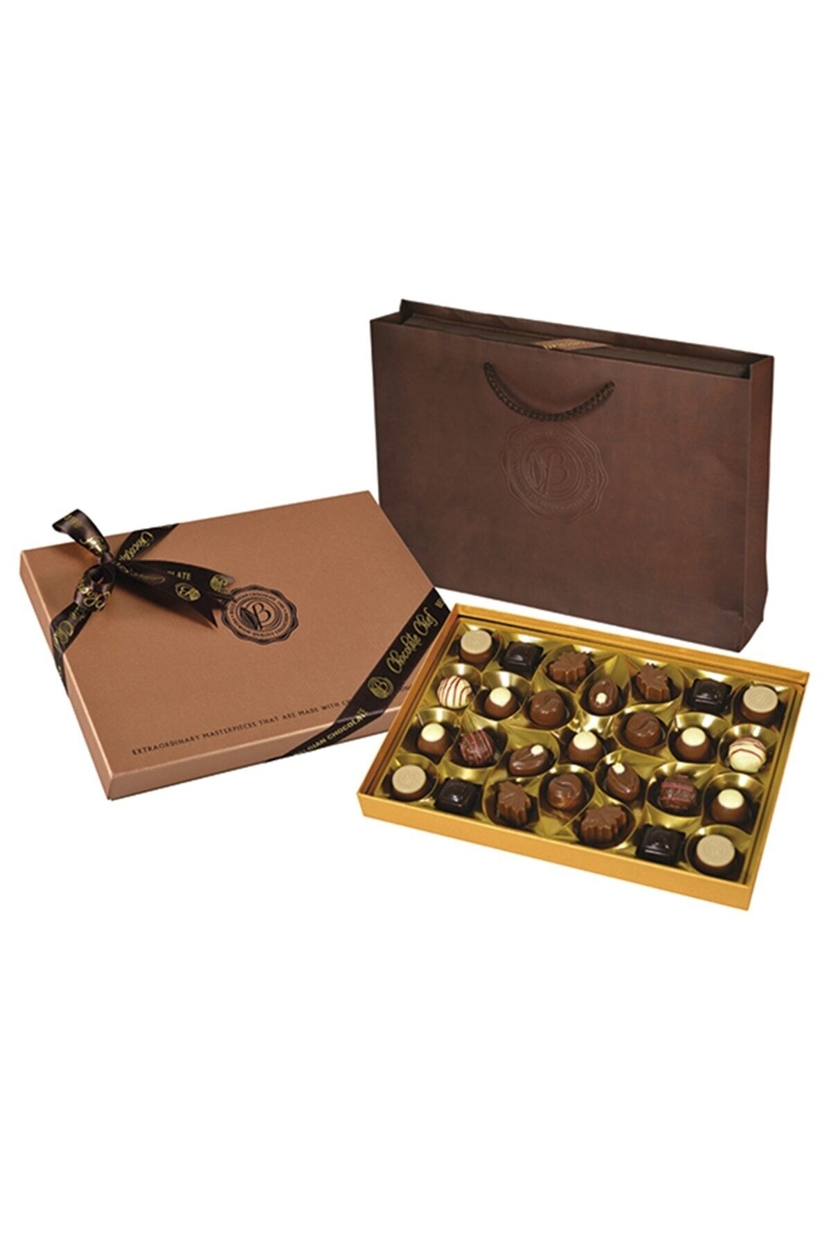 Butik Bronz Spesiyal Çikolata Kutu 330g