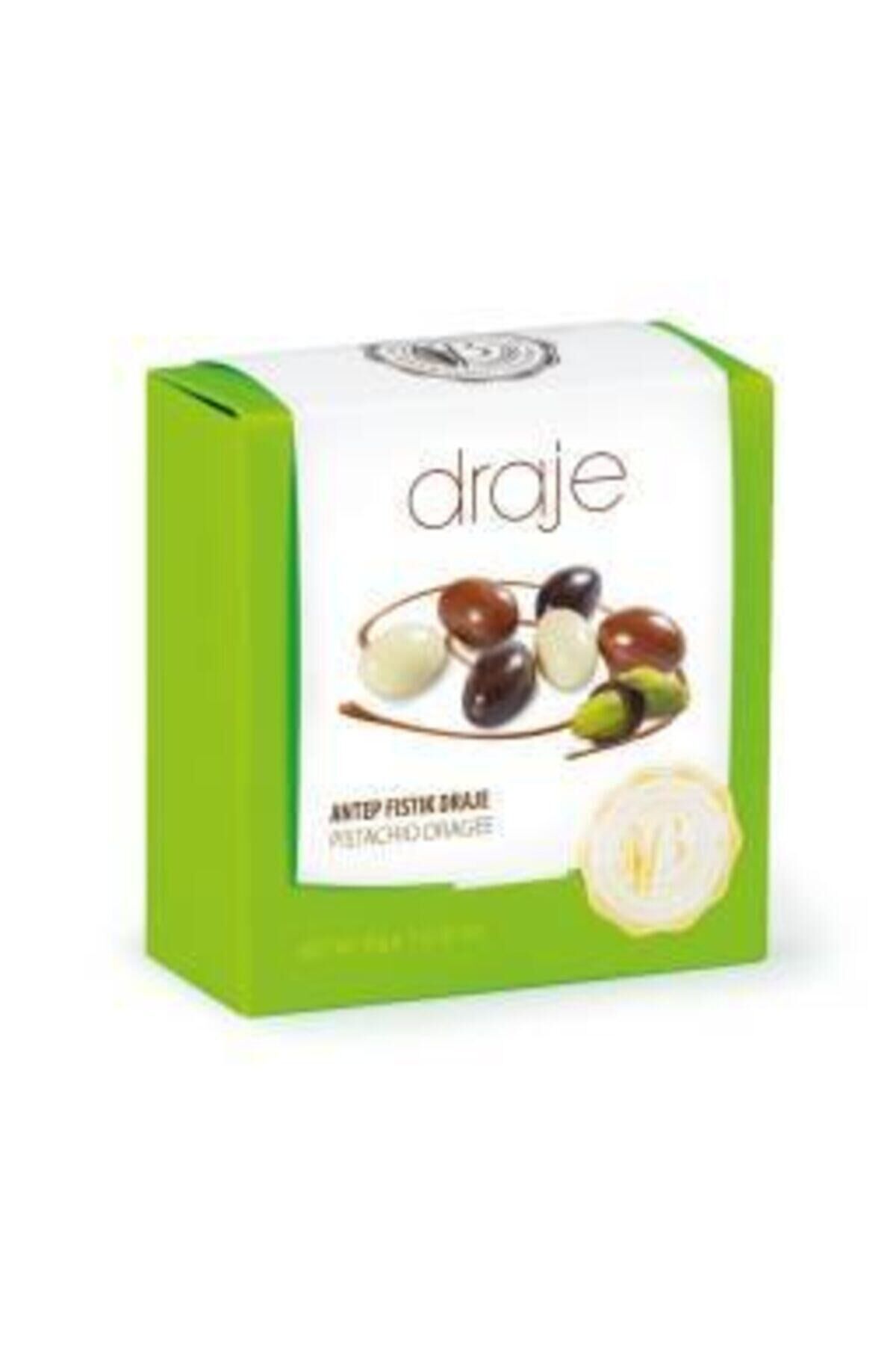 Sütlü Bitter Beyaz Antep Fıstık Draje 80 Gr X 8 Adet