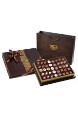 Diamond Kahverengi Hediye Çikolata Kutu 465g