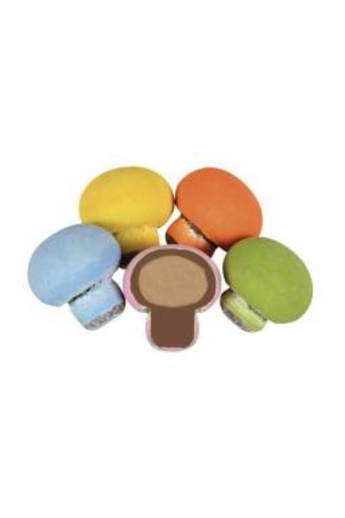 Renkli Mini Mantar Draje 500 gr