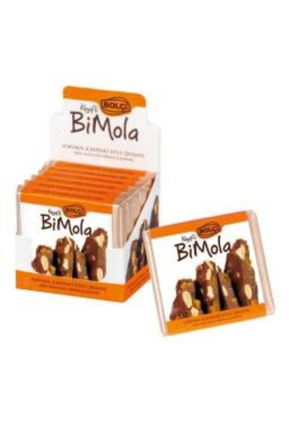 Bi Mola Sütlü Portakal Badem Tablet Çikolata 70 gr