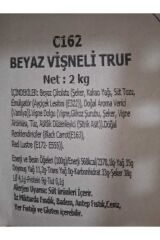 Vişneli Truff (Beyaz Çikolatalı ) 500 gr Dökme