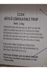 Sütlü Çikolatalı Truff 500 gr Dökme