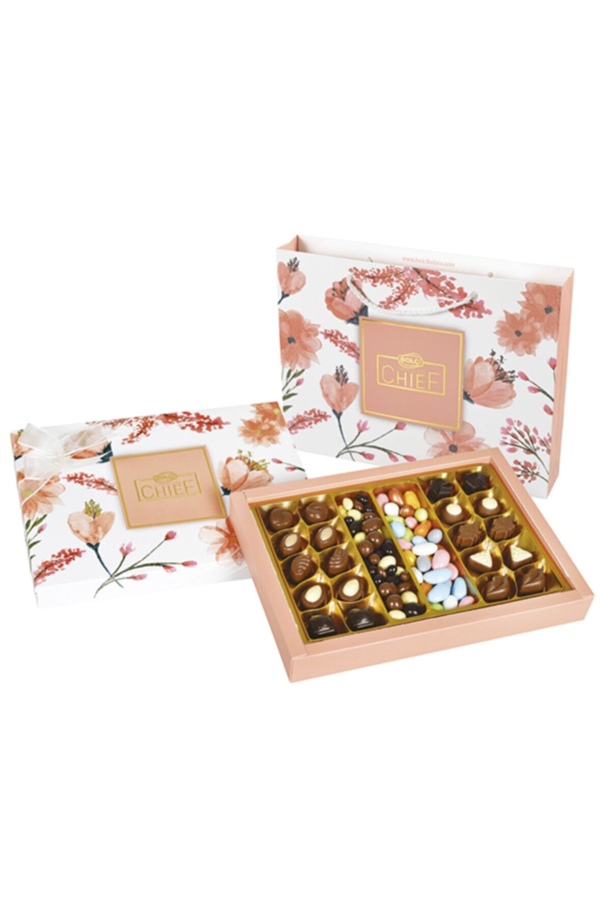 Flower Kutu Hediye Spesiyal Çikolata 500gr