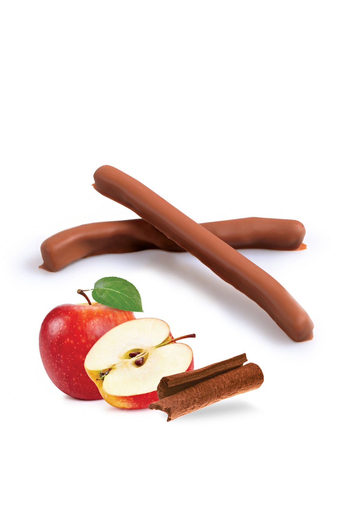 SÜTLÜ ÇİKOLATA KAPLI ELMA TARÇIN ÇUBUK 250 gr