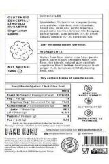 Glutensiz Zencefilli Limonlu Kurabiye 2 Adet