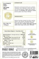 Glutensiz Susamlı Mini Simit 120 gr  2 Adet