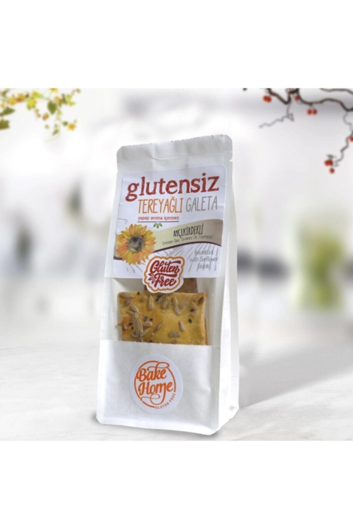 2 Adet Glutensiz Tereyağlı Ayçekirdekli Galeta 120 gr