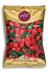 Çilek Dolgulu Bonbon Şeker 1kg Glutensiz