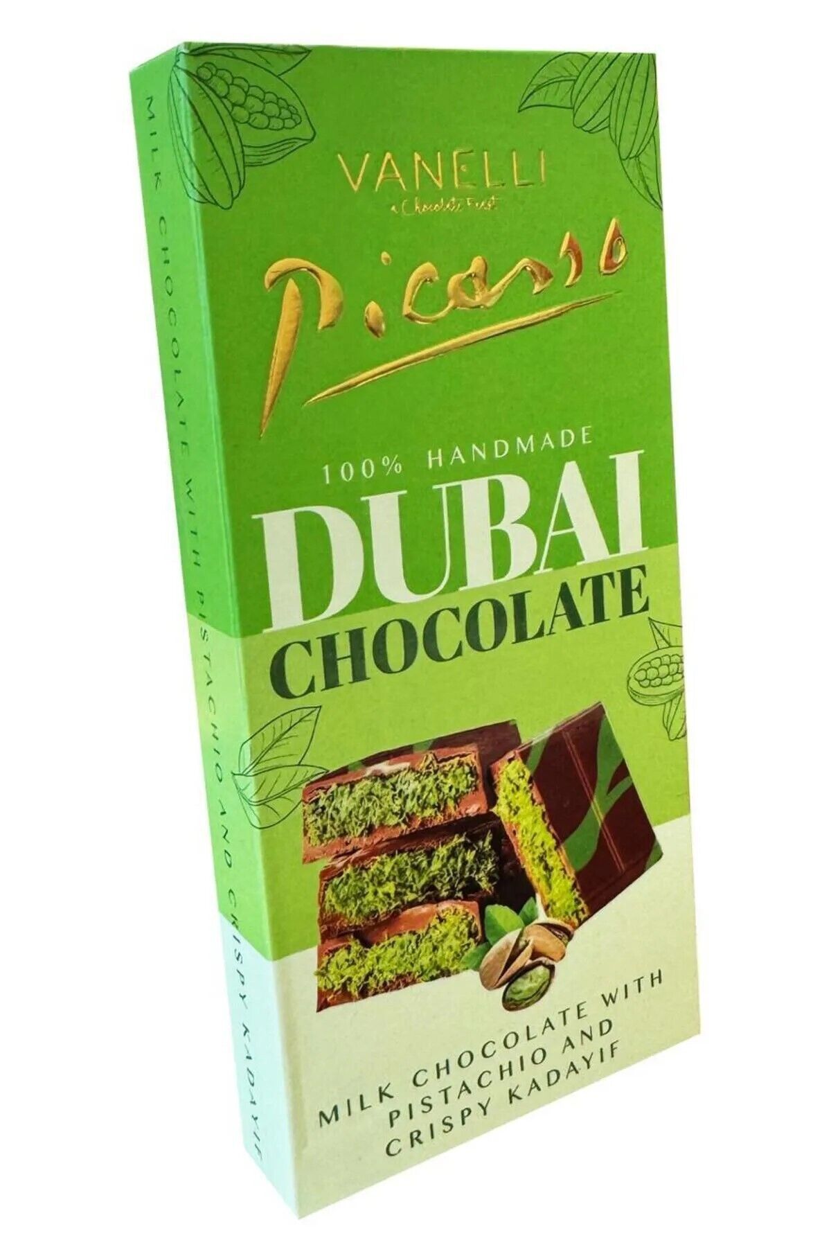 VANELLİ PİCASSO DUBAİ ÇİKOLATASI EL YAPIMI 200GR