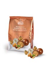 Dubai Çikolatası Fındıklı Kadayıf Dolgulu Sütlü Top Çikolata 500 g