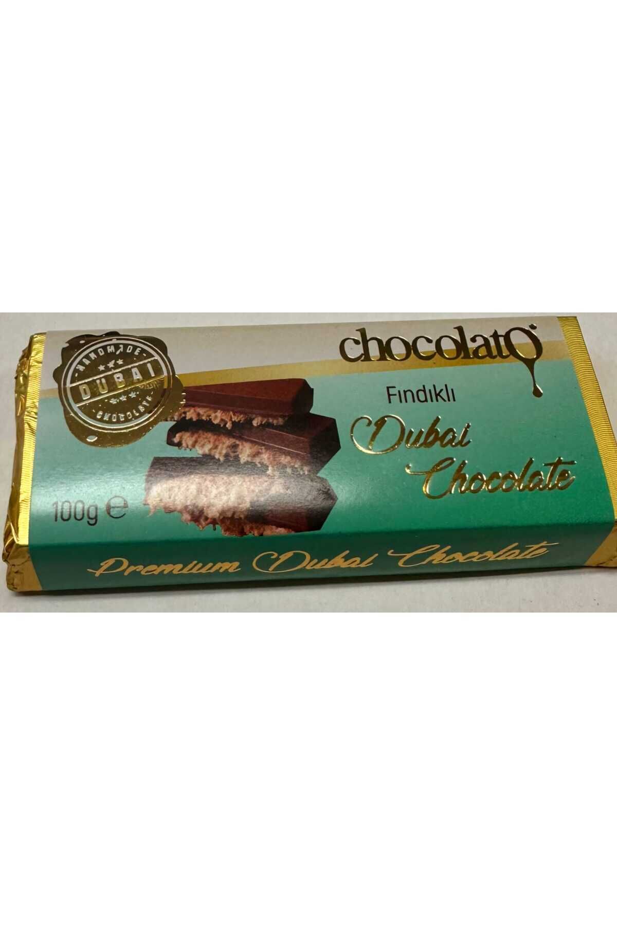 Dubai Çikolatası Fındıklı 100 gr El Yapımı