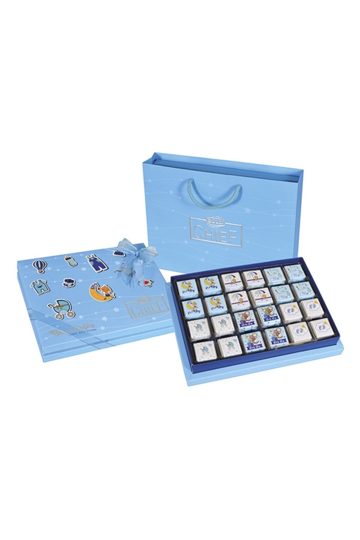 Madlen Bebek Çikolatası Mavi 468gr