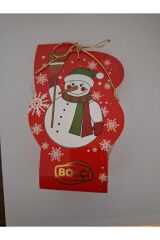 Figürlü Çikolata 80 gr süpürgeli kardan adam