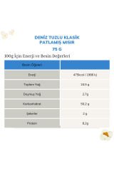 Deniz Tuzlu Klasik Patlamış Mısır 75g