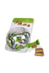 SÜTLÜ FISTIKLI KADAYIF DOLGULU DUBAİ ÇİKOLATASI 16 GR KARE (FLOWPACK) 75 adet