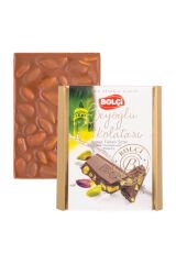 Sütlü Antep Fıstıklı Tablet Çikolata 60 Gr