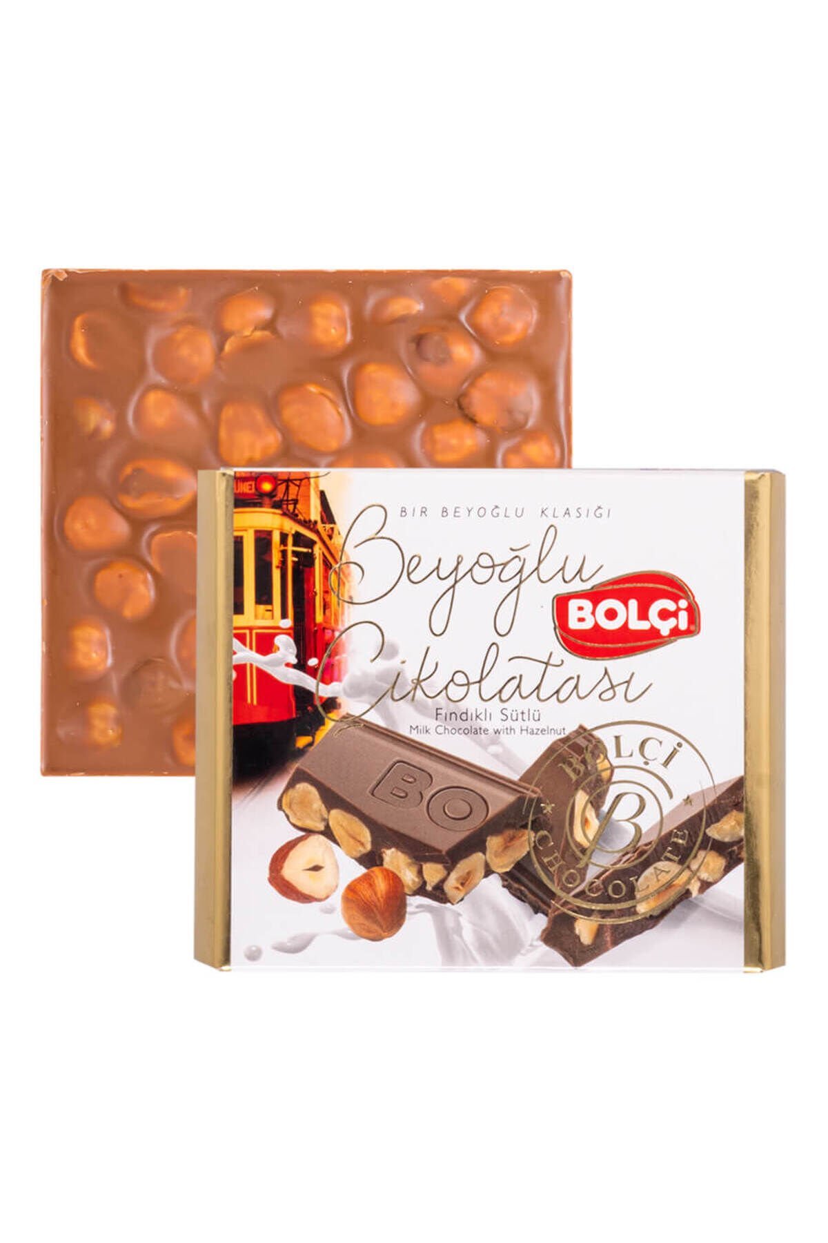 Sütlü Fındıklı Tablet Çikolata 90 gr