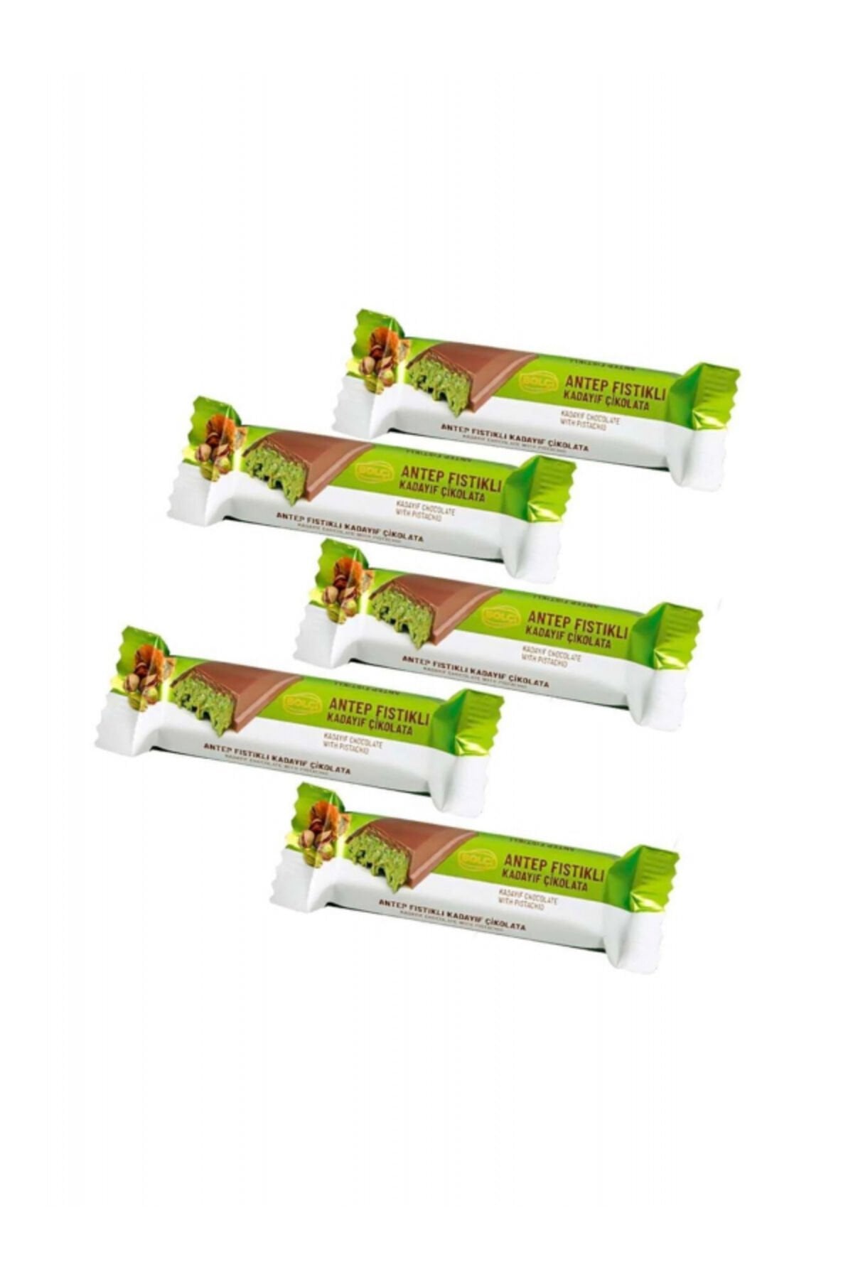 Sütlü Fıstıklı Kadayıf Dolgulu 30 gr 5'li