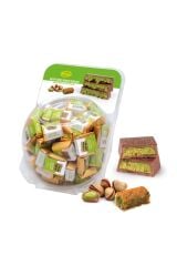 SÜTLÜ FISTIKLI KADAYIF DOLGULU DUBAİ ÇİKOLATASI 16 GR KARE (KÜRE) (75 adet)