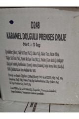 KARAMEL DOLGULU PRENSES DRAJE 500 gr