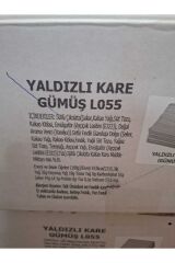 Yaldızlı Kare Gümüş 500 kg