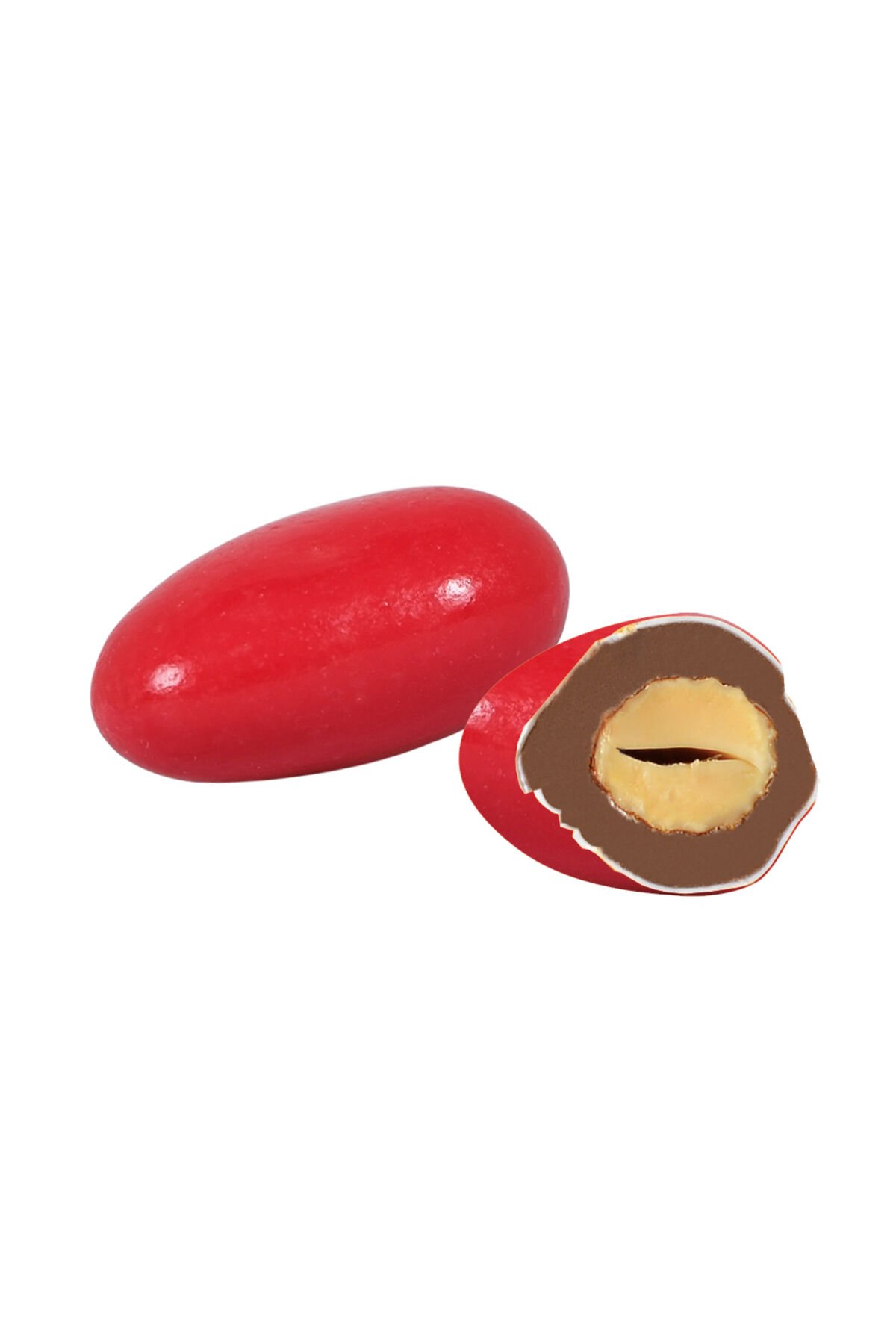 RENKLİ BADEM DRAJE KIRMIZI 500 gr