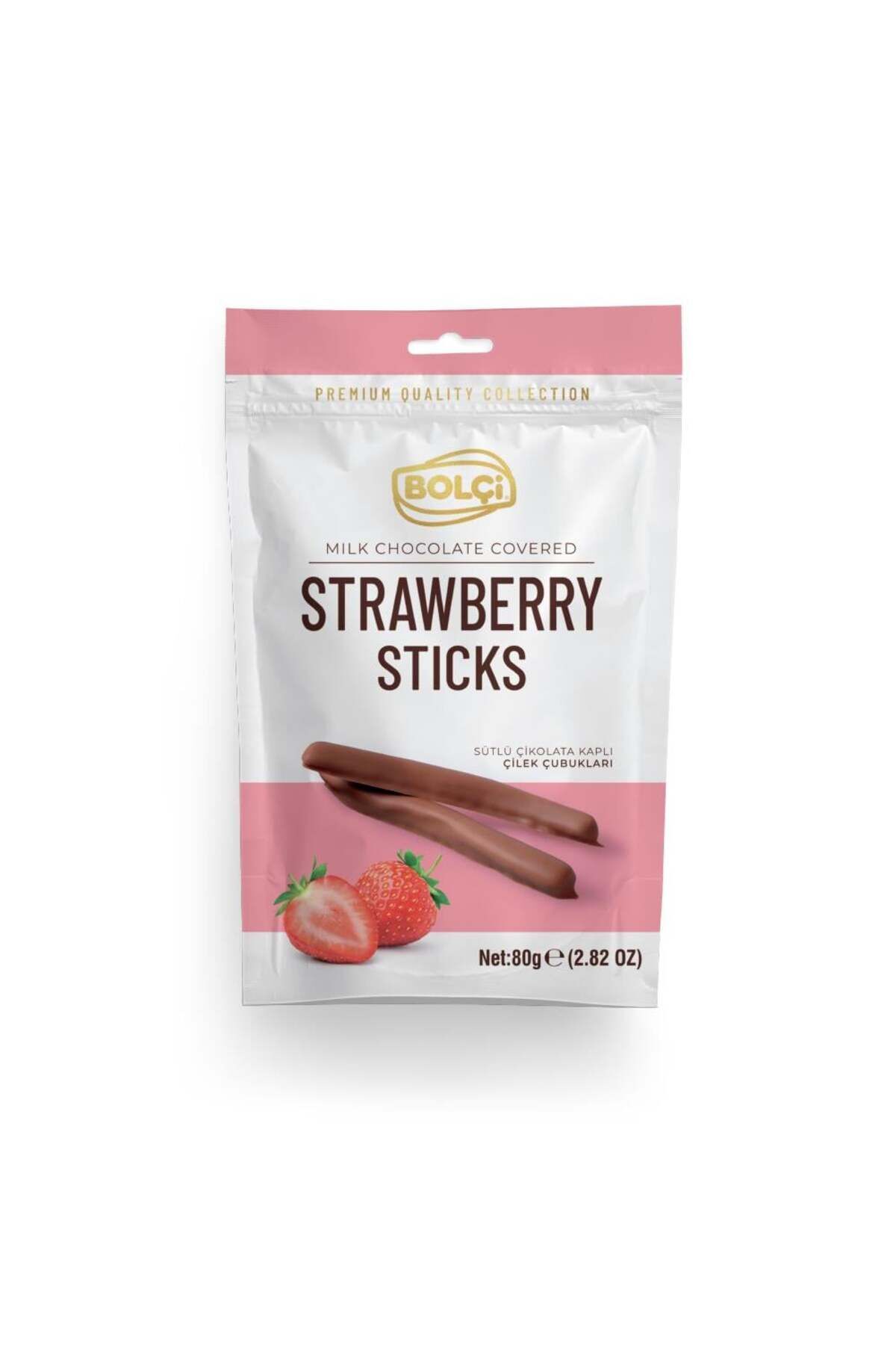 Bitter Çikolata Kaplı Portakal Çubuk 80g