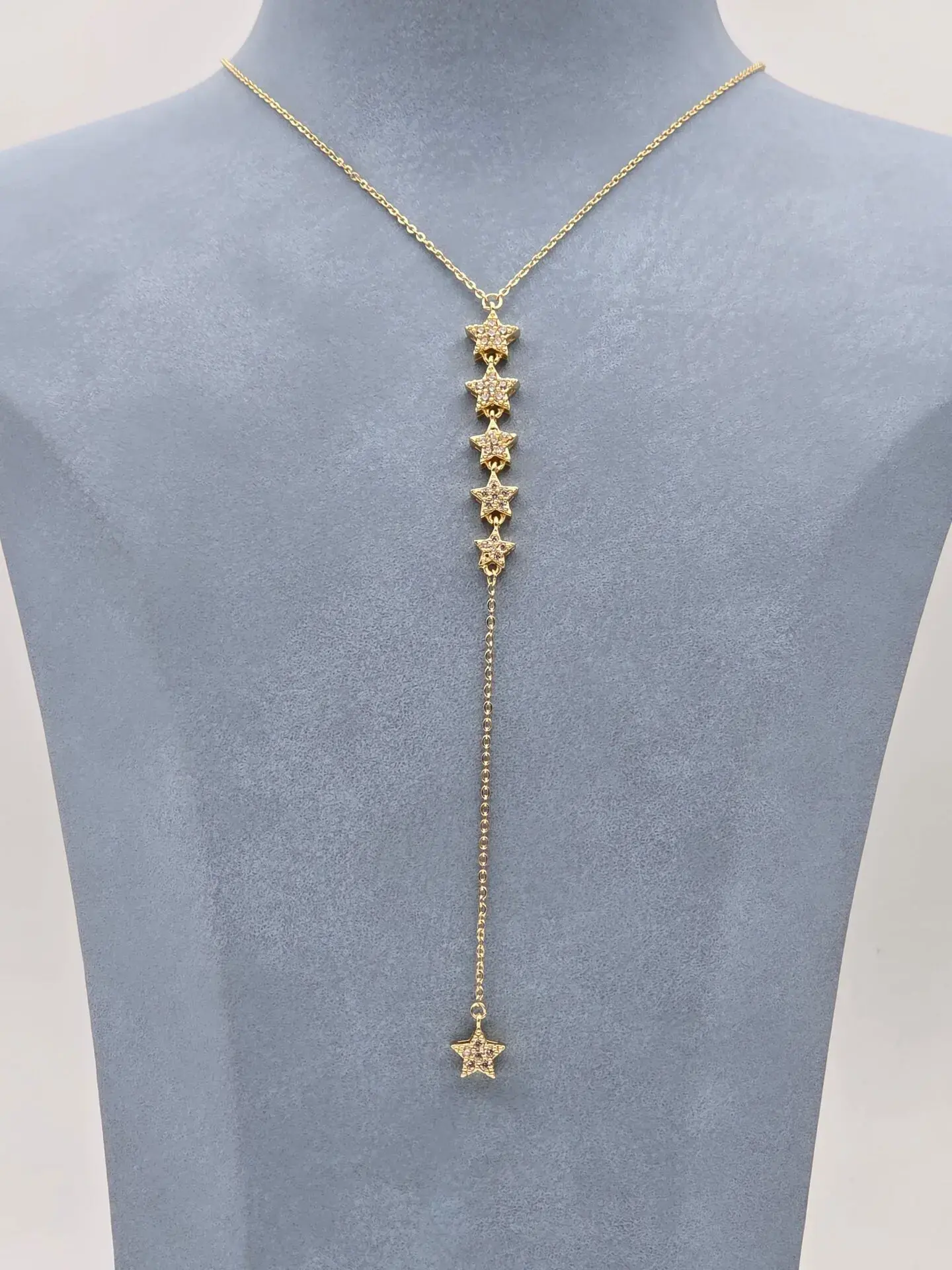 Çelik Y Model Kolye 60cm //KOLYE-6202