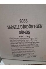SARGILI DİKDÖRTGEN GÜMÜŞ 500 gr