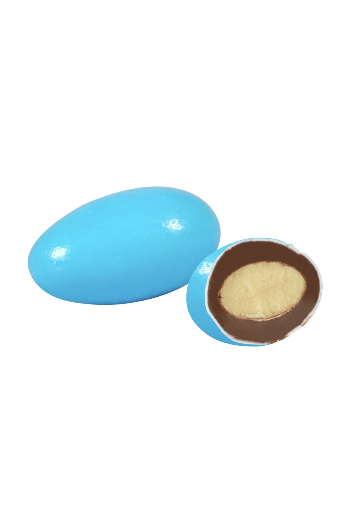 RENKLİ BADEM DRAJE MAVİ 500 gr