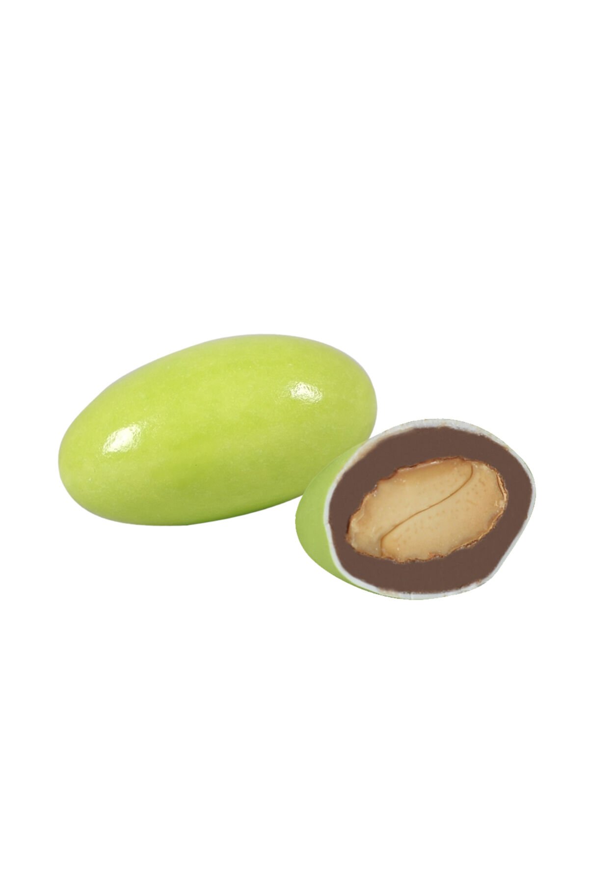 RENKLİ BADEM DRAJE YEŞİL 500 gr