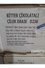 BİTTER ÇİKOLATALI ÇİLEK DRAJE 100 gr