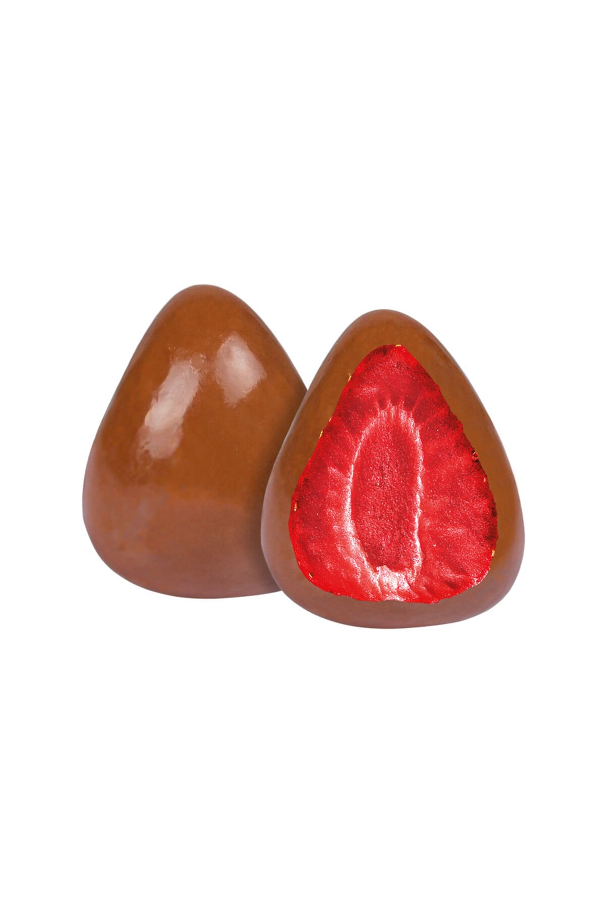 SÜTLÜ ÇİKOLATALI ÇİLEK DRAJE 100 gr