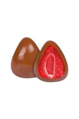 SÜTLÜ ÇİKOLATALI ÇİLEK DRAJE 100 gr