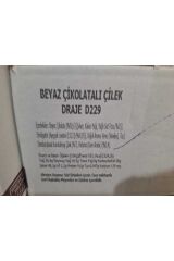 BEYAZ ÇİKOLATALI ÇİLEK DRAJE 100 gr