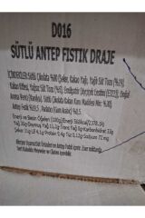 SÜTLÜ ANTEP FISTIK DRAJE 100 gr