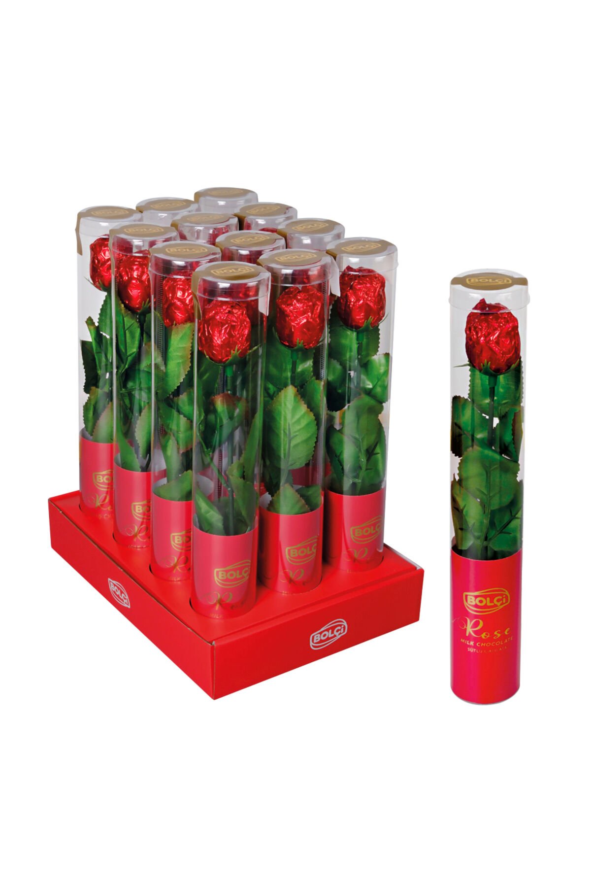 GÜL ÇİKOLATA 20 GR (PVC) x 12 adet