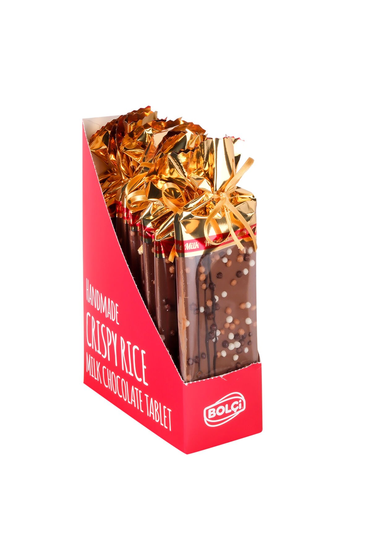 PİRİNÇ PATLAKLI SÜTLÜ TABLET ÇİKOLATA 60 GR