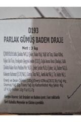 PARLAK GÜMÜŞ BADEM DRAJE 500 gr