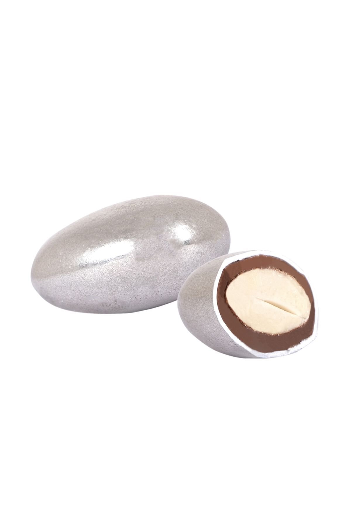 PARLAK GÜMÜŞ BADEM DRAJE 500 gr