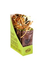 KALP DESENLİ - PİRİNÇ PATLAKLI SÜTLÜ TABLET ÇİKOLATA 60 GR x10 adet