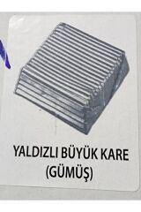 YALDIZLI BÜYÜK KARE GÜMÜŞ 1 kg