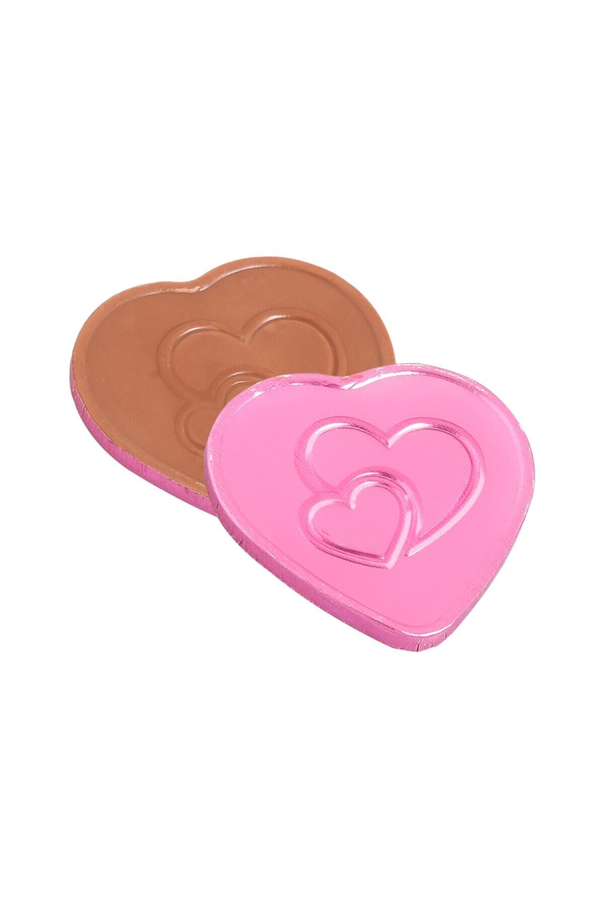 SÜTLÜ KALP ÇİKOLATA 1 KG (PEMBE)