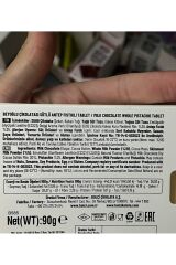 Sütlü Antep Fıstıklı Tablet Çikolata 90 gr X 6 Adet