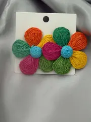 Renkli Yaz Küpeleri // KÜPE-3388