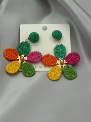 Renkli Yaz Küpeleri // KÜPE-3431